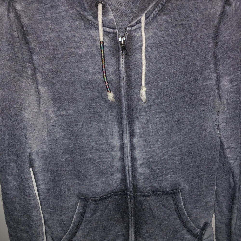 Hang Ten zip up hooded sweat jacket